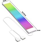 Exem Shop Beyaz ARGB Ekran Kartı Kablo Kılıfı 5V 3-Pin Yüksek Performanslı RGB Aydınlatma
