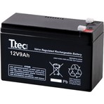 Ttec 12V 9 Ah Bakımsız Kuru Akü Yatay ve Dikey Kullanım için Uygun Sızdırmaz Tasarım