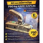 Knott 60 mm Dörtköşe 750 kg Kare Kaplin K7,5-On3 (Alman Malı)