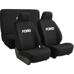 Zapomi Zapomi Ford Uyumlu Oto Koltuk Kılıfı Ön ve Arka 4 Parça Penye Takım Siyah