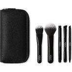 Kiko Milano KIKO Makyaj Fırçaları - Travel Brush Set Siyah Renkli Profesyonel Kullanım İçin Taşınabilir Set
