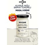 Nivoshe Kuyruk Yağlı Bamya Tohumlu Rahatlatıcı Bel, Boyun, Kol, Sırt, Diz, İçin Ağrı ve Akıllı Masaj Kremi