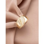 Xuping Özel Seri 14K , Gold , Sarı Renk Tasarım Ayarlanabilir Çelik Yüzük