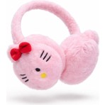 The Littles Kids Hello Kitty Model Pembe ve Beyaz Renk Peluş Esnek Kız Çocuk Kulaklık