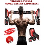 Reidan 3pod 3 Ayaklı 92-120CM Koridor Kapı Barfiksi Barfix Aleti Çubuğu Çekme Barı Demiri Bar Barfix