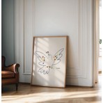 Ninastore Picasso - Barış ve Özgürlük Picasso Güvercin Sergisi Posteri Picasso Sergisi Çizgi Sanatı Posteri Mi