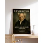 Ninastore Arthur Schopenhauer Posteri Berlin Modern Sergisi Baskısı Alman Filozof Duvar Sanatı 2025 Sergi Deko