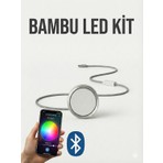 Kaled Bambu Lamp LED Kit Yükseltilmiş Özel Versiyon Argb Pixel  LED Uygulama Destekli