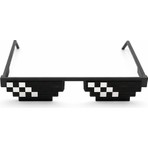 Yapı3D Pixel Thug Life Gözlük | Deal With It Piksel Tasarım | Eğlenceli Parti, Kostüm ve Sosyal Medya Aksesuarı