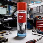 Würth Silikon Sprey 300 ml Şeffaf Yüksek Kaliteli Koruma ve Kayganlık Sağlayan Ürün