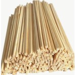 Ahşap Market Mekasan 1 cm x 1 cm Çam Ahşap Çıta 10 Adet 50 cm Ebatlarında Hobi Amaçlı Kullanım
