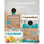 Asrın Tandırı 2'li Paket(1 Paket Ekşi Hamurlu Tam Buğday Lavaş Ekmeği - 1 Paket Ekşi Hamurlu Çavdar Lavaş Ekmeği)