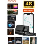 70MAI A810S Ön Kamera + RC24 Arka Kamera 4K Ultra HD Geniş Açı ile Yüksek Çözünürlük