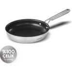 Karaca Plasma Steel 316+ 3Ply Yanmaz Yapışmaz Çelik Tava 26 cm