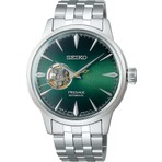 Seiko SSA441J Presage Erkek Kol Saati 5 ATM Suya Dayanıklı Çelik Kasa ve Metal Kordon