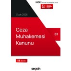 Ceza Muhakemesi Kanunu (Cep Kitabı) Seçkin Yayıncılık (Yayına Hazırlayan) 58. Baskı, Ocak 2026