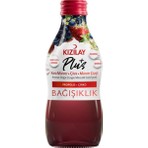 Kızılay Plus Kara Mürver & Çilek & Mürver Çiçeği 200 ml x 24 Şişe - Erzincan Ferahlatıcı Lezzetli Doğal İçecek