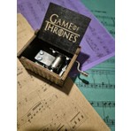 Müzik Ve Herşey Müzik Kutusu Game Of Thrones Ahşap Model 4.5cm x 5cm x 7cm Özel Tasarım