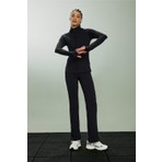 DeFacto Esnek Kumaş Airtech Flare Fit Toparlayıcı Yüksek Bel İspanyol Paça Soft Touch Sporcu Pantolon B3988AX26SP