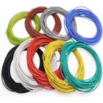 Voltaj Çok Damarlı Montaj Kablosu 24AWG Siyah 10M