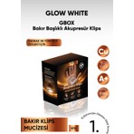 Glow White Bakır Destekli Stres Önleme,Baş Ağrısı Gidermeye Yardımcı Akupresür Klips Gbox- Saf Bakır - Gold