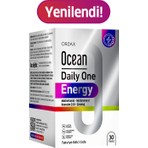 Ocean Daily One Energy 30 Tablet Ginseng ve Koenzim Q10 İçeren Multivitamin Takviye
