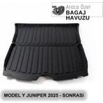 Elorcar 3D Bagaj Havuzu Model Y Junıper 2025 - Sonrası Su Geçirmez Araca Özel Uyum Kalitesi