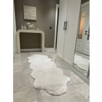 Doğuş Peluş Halı Ultra Soft Krem Yumuşak Dokulu Peluş Halı Çift Kafa Post