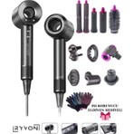 Ryvon 1500 W Saç Kurutma ve Şekillendirici 12IN1 İyon Teknolojisi ile 3 Kademe Hız Ayarı