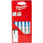 MILWAUKEE T118A Dekupaj Bıçağı Metal 50 mm 5 Adet