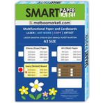 Smart Paper Label Amerikan Bristol Karton A3 250 gr - 100 Adet | Smart Paper Label