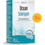 Ocean Selenyum 100 mcg 30 Tablet - 3 Adet (Toplam 90 Tablet)