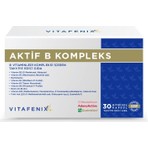 Vitafenix Aktif B Kompleks 30 Kapsül - Dezenfektan Hediyeli (%72 Alkol)