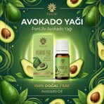 Panlife Avokado Yağı 10 ml Doğal Cilt & Saç Bakım Yağı Soğuk Pres Özelliği ile Derinlemesine Besler
