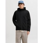 Jack & Jones Jack&jones 12289209 Jjebase Sweat Zıp Hood Sn Black Erkek Sweatshirt