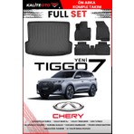Chery Yeni Tiggo 7 2026 ve Sonrası 4d Havuzlu Paspas Takımı ve Bagaj Havuzu Seti