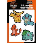 4'lü Pokemon Seti - Pikachu, Squirtle, Charmander, Bulbasaur Ütüyle Yapışan Dokuma Arma, Patch, Yama, Kıyafet Yaması, Tekstil Aksesuar, Çocuk Kıyafet Süsleme, Fantastic Arma, Polyester Arma Seti.