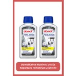 Domol Kahve Makinesi ve Süt Köpürtücü Temizleyici 2X250 ml