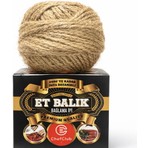 Chefclub Et Balık Bağlama Ipi 240°C Isıya Dayanıklı Pamuk Mutfak Ipi Fırınlık Kasap Ipi
