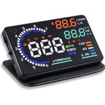 Multizone Araç Göstergesi Obd2 Hud Honda Ford Opel Hyundai Peugeot Dijital Ekran Hararet Hız Devir