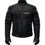 Venom Dynamic Siyah 4 Mevsim Motorcu Montu (Kalıplar Dardır Bir Beden Büyük Alınız)