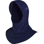 Haşema Active Tesettür Spor Antrenman Bonesi Act-27 Lacivert Renk Polyester Karışımlı Hafif ve Nefes Alan