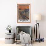 Akıllı Kağıt Çığlık Tablo - Poster Dünyaca Ünlü ( Model-13)