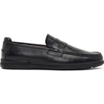 Derimod Erkek Siyah Deri Casual Loafer 26SFD602018