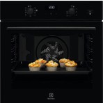 Electrolux EOD5H70Z 500 Serisi Surroundcook Steambake Buhar Ilaveli Aquaclean Temizlemeli 72 Lt Siyah Cam Ankastre Fırın