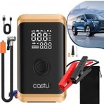 Castu CS71 Plus Akü Takviye Cihazı | 4'ü 1 Arada Powerbank, Hava Kompresörü, LCD Ekran, 12.000MAH 150PSI