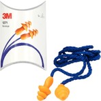3M 1271 Yıkanabilir İpli Kulak Tıkacı (1 Çift)