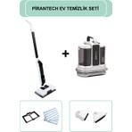Pirantech KT-703 Koltuk ve Halı Yıkama Makinesi & CB702 Buharlı Mop | Halı ve Sert Zemin Temizleyici