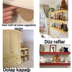 Meta Design Dekoratif Ham Raf Çıtası