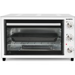 Kumtel 32 Litre Beyaz Mini Fırın KF-5320 Turbo Pişirme Özelliği ile Kompakt Tasarım
